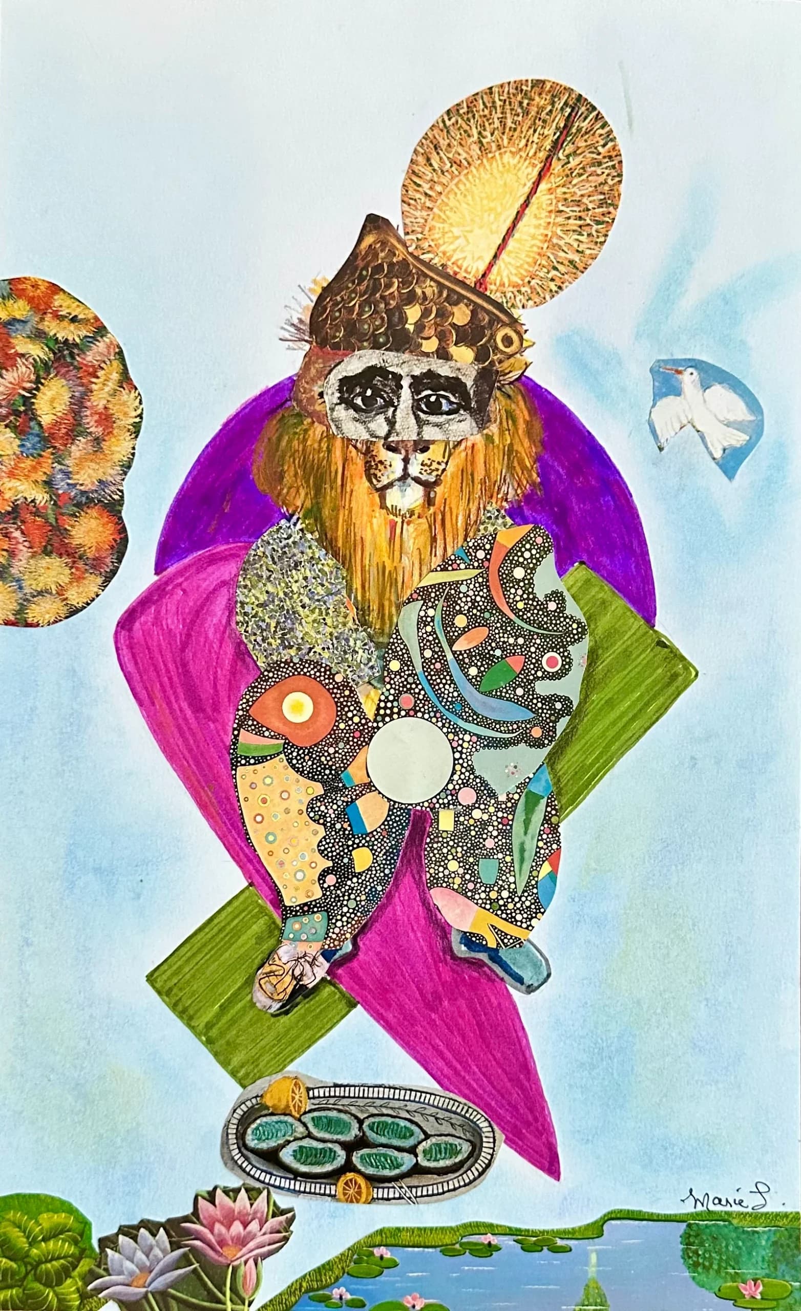 Artwork: La force (arcane du tarot)